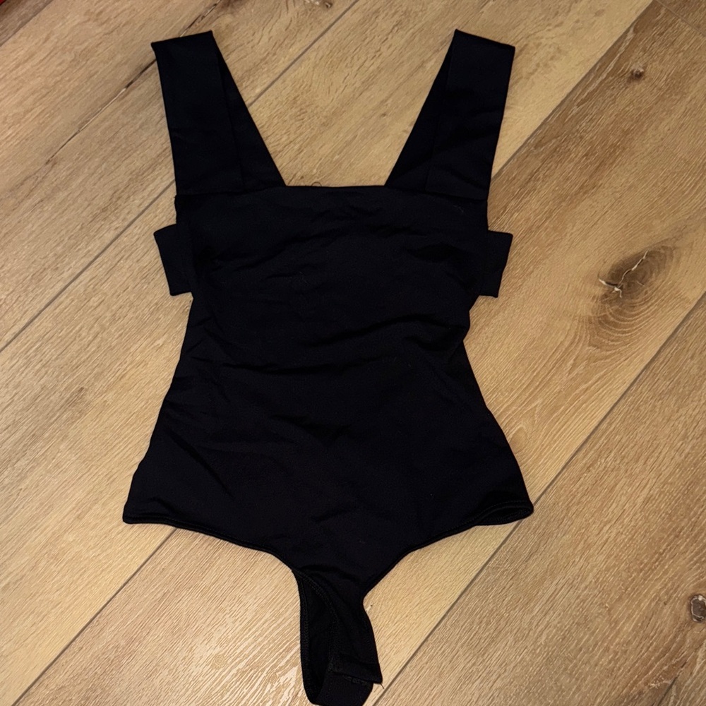 We The Free Black Bodysuit